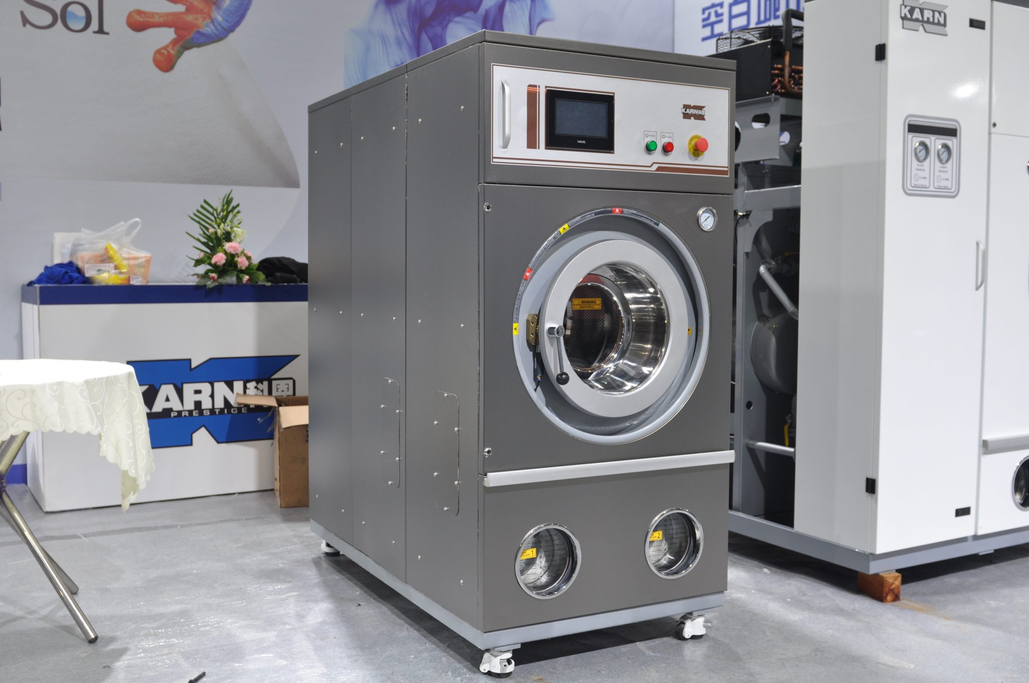 6kg Multi-solvent dry cleaning machine coming in Dec 2023 - Karnmach